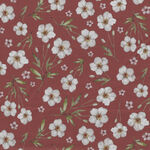 Heavenly Hedgerow For Figo Fabrics 90585-50 Gold White Flowers.