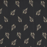 Heavenly Hedgerow For Figo Fabrics 90588-99 Fern Charcoal.