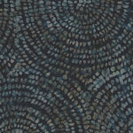 Hoffman Batik Cotton Fabric HT2441-440 Liquorice Fawn and Fauna.