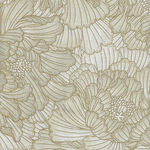 Hoffman Cotton S7732 Papyrus/Gold Etched.