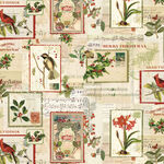 Holiday Nostalgia by Katie Pertiel for Clothworks Y4486-58 Light Butter.