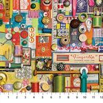 I've Got A Notion By Shelley Davies For Northcott Fabrics DP24537 Colour 10 