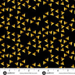 Iconic by Libs Elliott for Andover Fabrics Pattern 1232 C# Y Gold Studs.