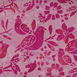 Island Batik 111813320 Mixed Birds Color Flamingo.