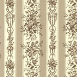 Jardin De Fleurs By French General For Moda Fabrics M13891 19 Taupe.