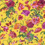 Kaffe Fasset Collective Free Spirit WPJ116. Color Yellow. Pattern Meadow.