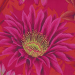 Kaffe Fassett Collective 2022 PWPJ096 Pattern Cactus Flower. Color Red.