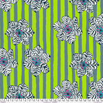 Kaffe Fassett Collective 2023 For Free Spirit Fabric PWBM091 Zebra Lily.