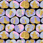 Kaffe Fassett Collective Free Spirit Palm Leaves PWGP208. Contrast .