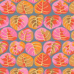 Kaffe Fassett Collective Free Spirit Palm Leaves PWGP208. Pink .