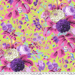 Kaffe Fassett Collective Philip Jacobs PWPJ053. Pattern Gradi Floral. Color Lime