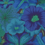 Kaffe Fassett Collective by Philip Jacobs for Free Spirit PWPJ 050 Petunias Blue