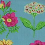 Kaffe Fassett Collective for Free Spirit PWGP205 Blue Patt Flower Studies