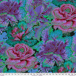 Kaffe Fassett Collective for Free Spirit PWPJ120 Dark. Curly Kale.