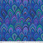 Kaffe Fassett Collective for Free Spirit  PWGP207 Blue Patt. Marble Scallops. 