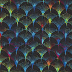 Kaleidographix by Suzan Lind For Blank Quilting Pattern B-2687 Colour Black.