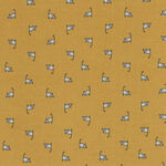 Keyboard Cats By Teressa Magnuson For Clothworks C2465 Y3436 Color 68 Mustard.