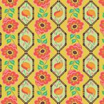Kindred Sketches by Kathy Doughty for FIGO Fabrics 90528 Col.52 Patt. Linked.