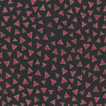 LB Basic Triangle By Laurel Burch For Clothworks Y0841-39M Coral Metallic.