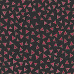 LB Basic Triangle By Laurel Burch For Clothworks Y0841-39M Coral Metallic.