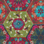 Land Art 2 by Odile Bailloeul For Free Spirit PWOB066.Pattern Small Rounds. Col.