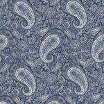 Liberty Of London Lee Manor Tana Lawn 53" Wide 36300123-A Blue/Navy.
