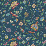 Liberty of London Summer Gallery Tana Lawn 036373447C Midnight Vane Col C.