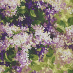 Lilac Garden by Deborah Edwards for Northcott Fabrics Design 20520 Color 85.