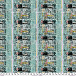Live Out Loud by Seth Apter for Free Spirit Fabrics PWSE013- Sky.
