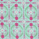 Llama Love by Deb Strain for MODA Fabrics M19923 14 Aqua.