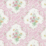 Love At First Sight Printed By Yuwa Made In Japan 826647 Col. B  Pink.