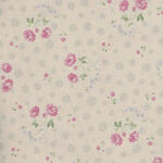 Love At First Sight Printed By Yuwa Made In Japan 826650 Col. E Cream.