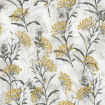 Marguerite By Whistler Studios For Windham Fabrics 51799-3 White/Grey/Yellow.