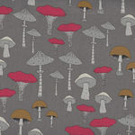 Michael Miller Fabric Champignons-Sweet Mushrooms DC8319-Truffle-D