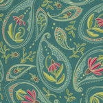 Moda Painted Meadow by Robin Pickens M48661 Colour 12 Teal
