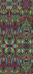 More Is More  by Paula Nadelstern for Benartex 3317 Fusion And Symmetry Lime Gre