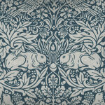Morris & Co Standen from Free Spirit PWWM 026. Color Navy. Pattern Brer Rabbit.