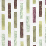 Murano By Stoffabrics Denmark Murano Rectangles MCS 16-062 Lime White and Brown.