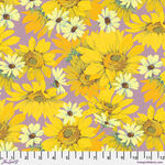 Nation of Flowers  by Martha Negley for Free Spirit PWMN043.YELLOW Sunflower.