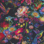 Night Garden For Blank Quilting Digital Fabric Pattern 3350 Colour 99 Multi.