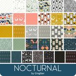 Nocturnal Jelly Roll By Gingiber For Moda Fabrics Precut Strips 42 x 2.5" x 42" 