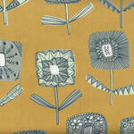 OSKIKKA HOKKOH Japanese Cotton 1023-1025 Color 5D Mustard.