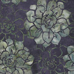 Oasis Batiks By McKenna Ryan for Hoffman HMR 12 034 Eggplant