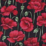 POPPIES by Nutex Fabrics