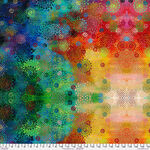 Paper Trees by Sue Penn for Free Spirit Fabrics PWSP083.Multi. Colorburst. 