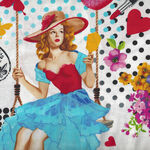 Paris By Timeless Treasures Fabrics C3751 Color White.