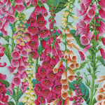 Phillip Jacobs of Snow Leopard for Free Spirit PWSL095.Multi Foxgloves.