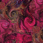 Poured Color 2 by Paula Nadelstern for Benartex 13147 Col. 24 Whirlwind Raspberr