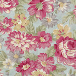 Promenade By 3 Sisters From Moda Fabric M44280 13 Blue.