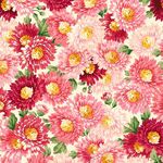 QT Fabric Vintage Blooms 2600-30516-E Cream.
